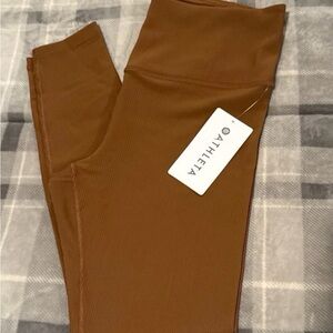 Athleta Elation Tight Brown High-Waisted Leggings